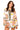 Sample Ivory Multi Vintage Tennis Racquets & Balls Tie Front Cardigan & Short Set