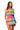 Sample Multi Colorblock Tennis Court Scene Cotton Bubble Tank & Skort Set