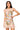 Beige Beach QOS Queen Card Sheer Tank Coverup