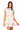 White Multi Shell Cotton Button Up Tank Dress