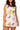 White Multi Beach Chairs Tie Cotton Romper