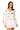 Ivory Travel Icon Button Up Cardigan