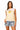 Ivory & Yellow Stripe Cocktail Knit Tank