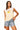 Ivory & Yellow Stripe Cocktail Knit Tank