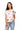 White Travel Icon Tee