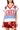 Licensed Ole Miss Double Mascot Sweater V Neck Tank