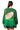 Licensed Sample Baylor Colorblock Sequin Football & Field Goal Feather Bottom Sweater