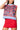 Licensed Ole Miss Gingham Sequin Beaded Words Knit Tank