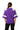 Licensed Sample TCU Oversized Gingham Jersey Tee
