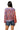 Licensed Sample Clemson Gingham Sequin Beaded Words Cardigan