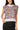 Licensed Miss State Gingham Sequin Beaded Words Knit Tank