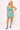 Aqua Multi Shell One Shoulder Dress