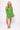 Green Rainbow Jewel Crochet Skirt