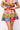 Colorblock Strawberry Skirt