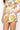 White Multi Checkered Sun Short