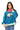 Colorblock Ski Goggle With Reflection Mock Neck Sweatshirt