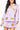 Licensed LSU Mini Icon Striped Button Down Long Sleeve Top