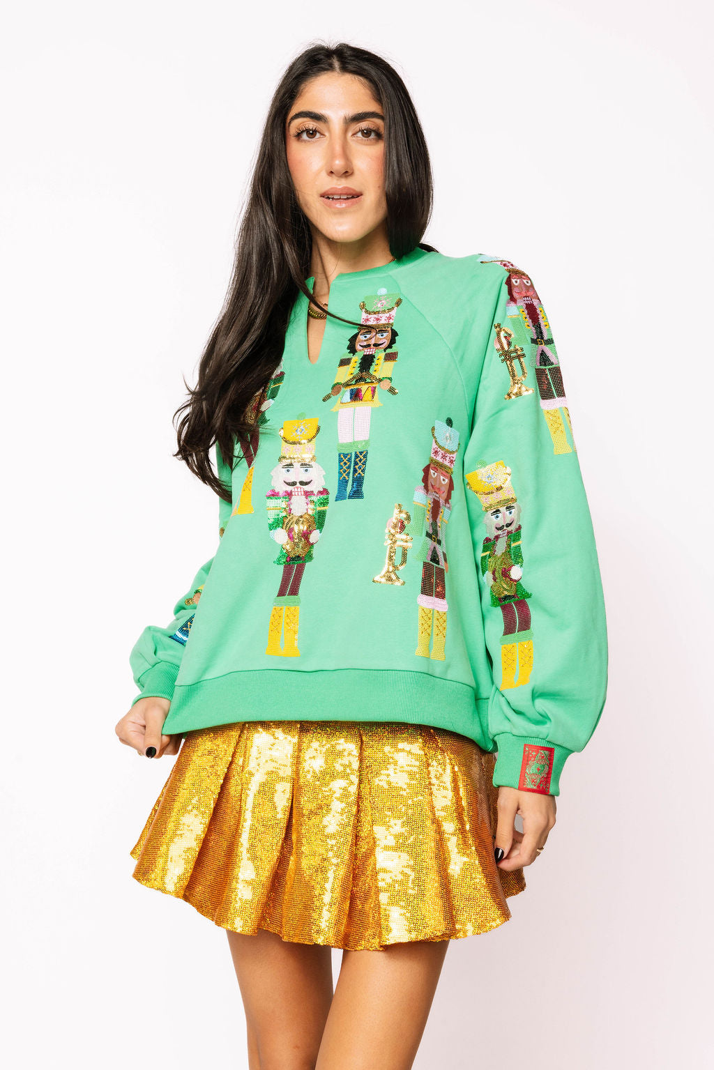 Green Nutcracker Band Sweatshirt