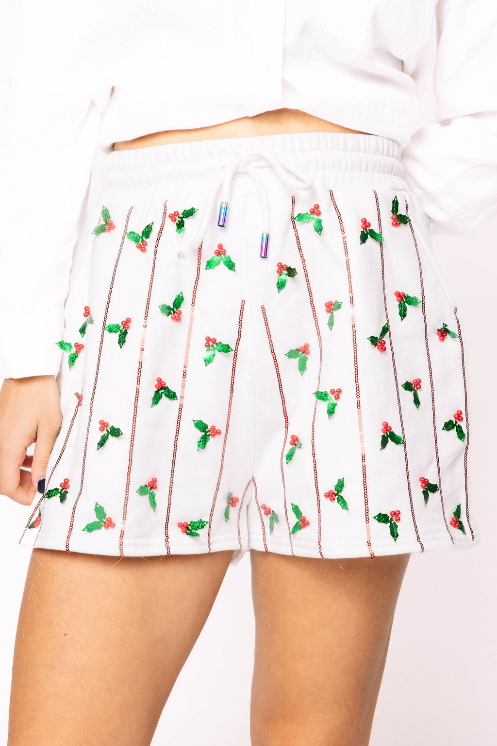 SAMPLE- White Holly Shorts