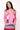 Neon Pink Fair Skin Nutcracker Cardigan