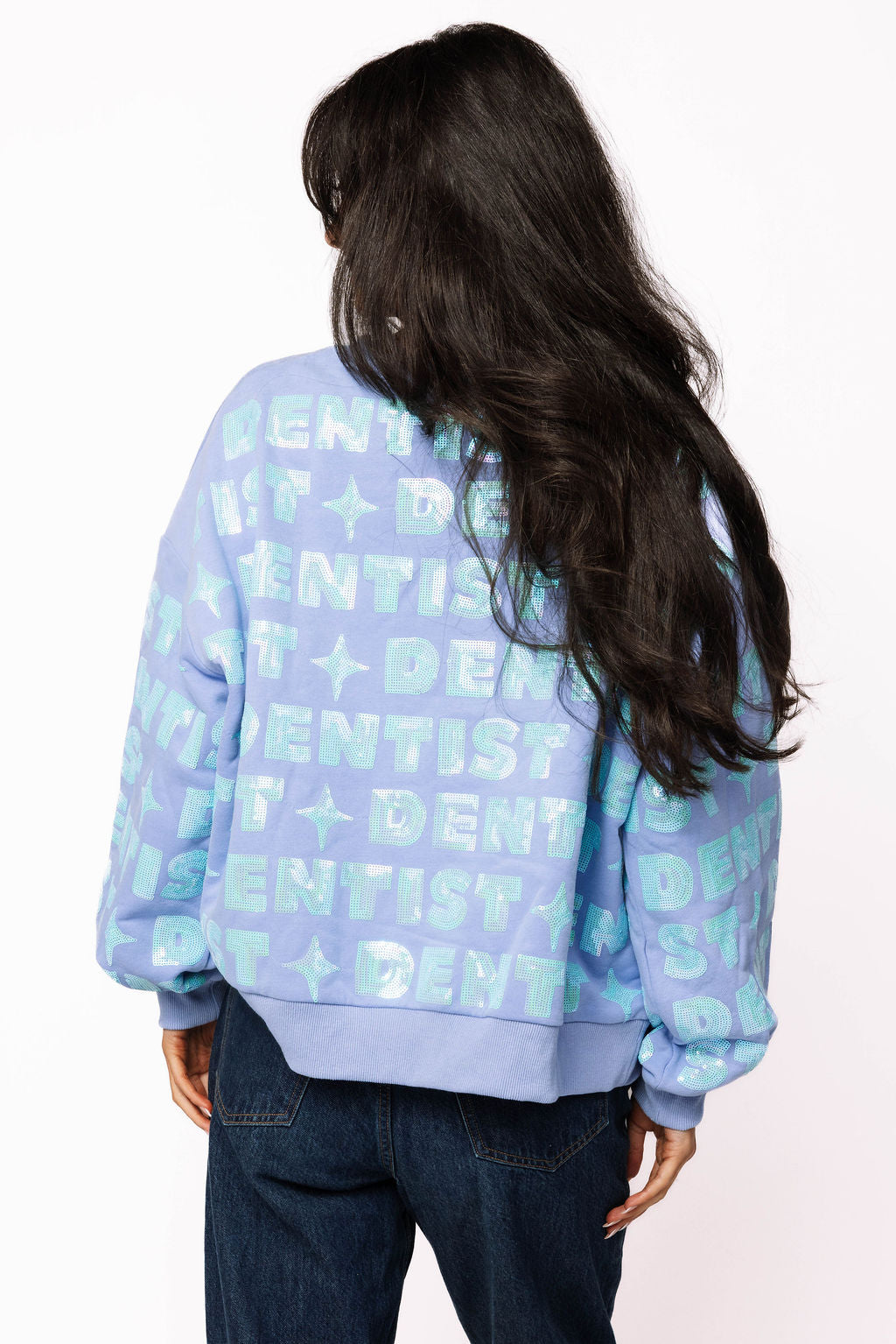 SAMPLE- LIGHT BLUE DENTIST SWEATSHIRT
