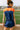 Navy & Orange Gauze Short