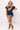 Navy Jeweled Football Tee