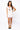 Licensed- White Red Raiders Sweater Tank Dress