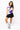 Licensed- White & Purple TCU Hornfrogs Striped Short Sleeve Top