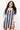 SAMPLE - Navy & White Sequin Striped Overall Dress