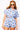 SAMPLE - Powder Blue Gingham Set with Mini Footballs