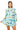 Sample Aqua Multi Macaroons Sweatshirt & Skirt Set