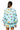 Sample Aqua Multi Macaroons Sweatshirt & Skirt Set