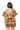 Licensed Sample LSU Plaid Tie Back Cotton Top and Mascot Cotton Shorts Set