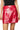 Sample Red Full Sequin Skirt