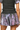 Sample Black Smocked Iridescent Sequin Short