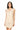 Sample Beige Abstract Jewels Henley Tank Dress