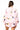 SAMPLE -  Pink Multi Paint Brush Sweatshirt and Short Set