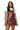 Sample Red & Black Sequin Stripe Overall Tee Dress