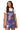 Sample Red & Royal Sequin Stripe Overall Tee Dress
