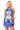 Sample Royal Multi Butterfly Bulldog Tank Dress