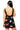 Sample Black Multi Butterfly Bulldog Tank Dress
