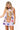 Lavender Multi Butterfly Tiger Tank Dress