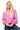 Sample Bright Purple Coastal Necklace Sweatshirt