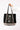 Black Medium Rhinestone Queen Tote Bag